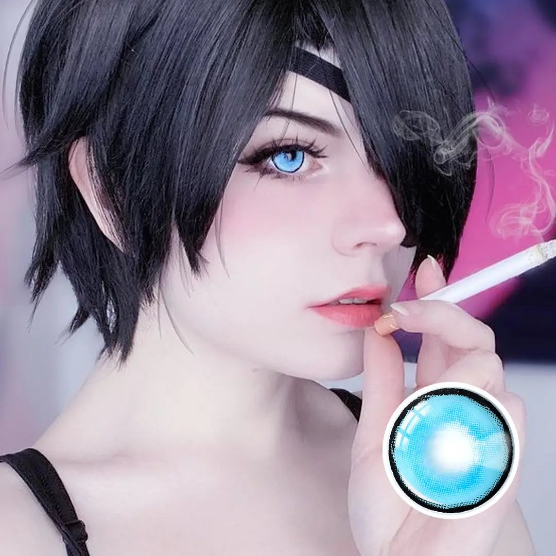 Anime Blue Contact Lens - Image 3
