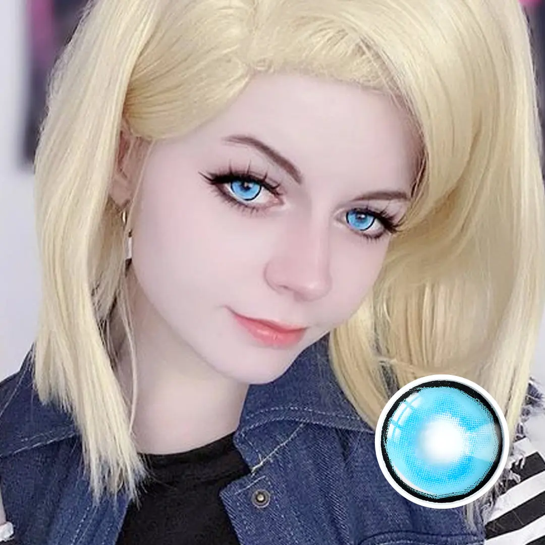 Anime Blue Contact Lens - Image 4