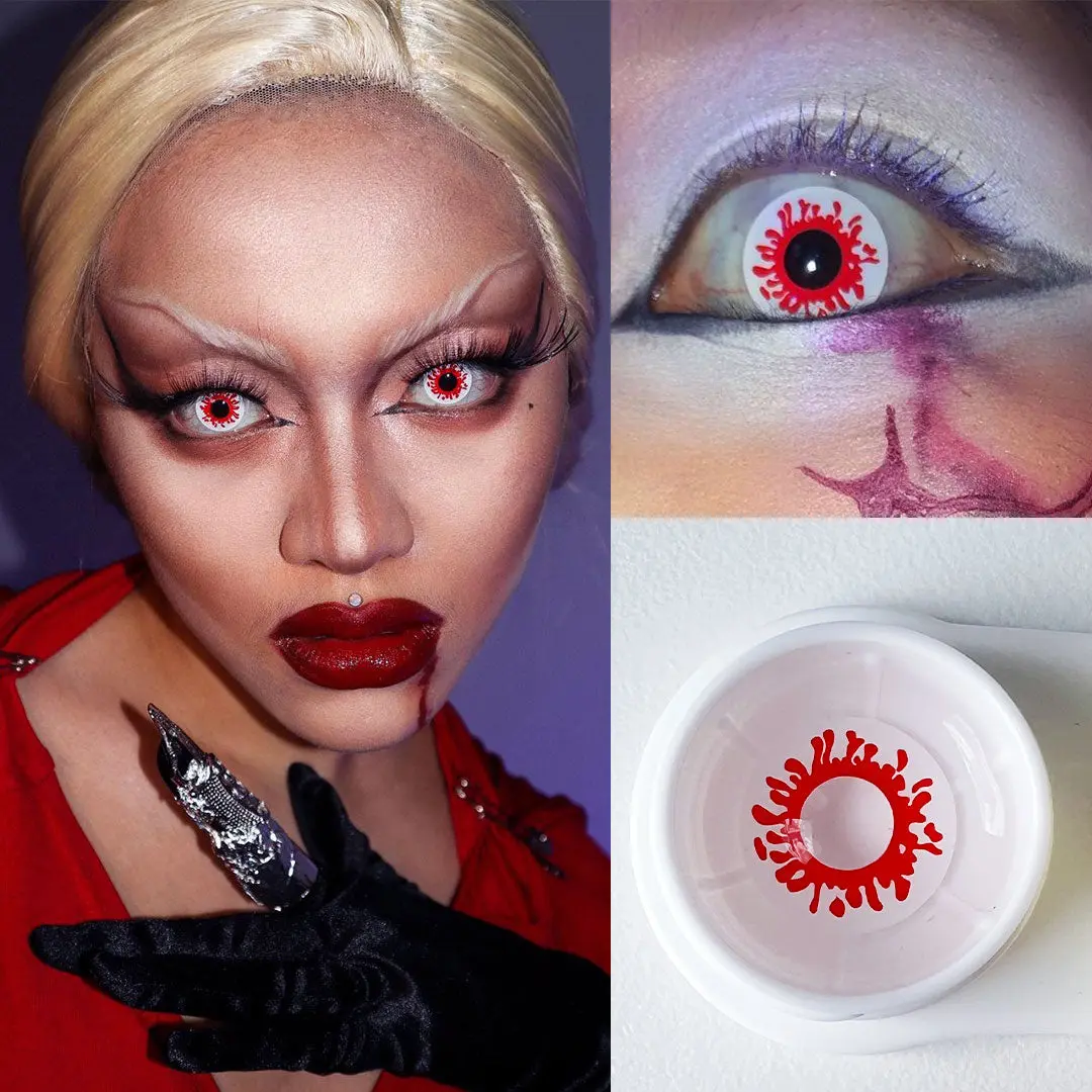 Blood Splat Halloween Lens - Image 4