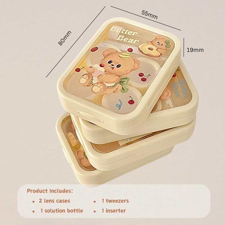 Butter Bear Contact Lens Travel Kit - Image 2