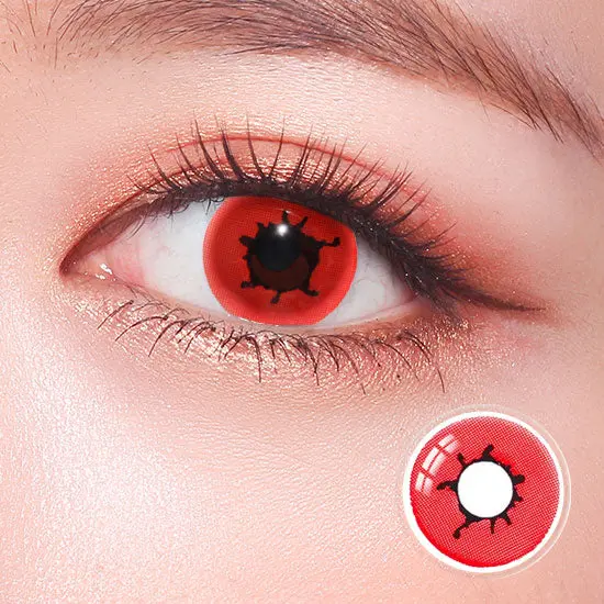 Dracula Red Horror Lens