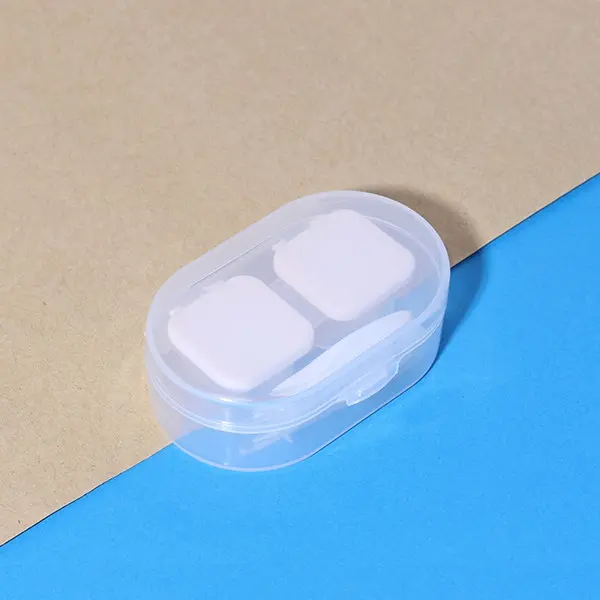 Flip Press Lens Case (Pink)