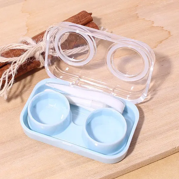 Flip Top Lens Case (Blue) - Image 2
