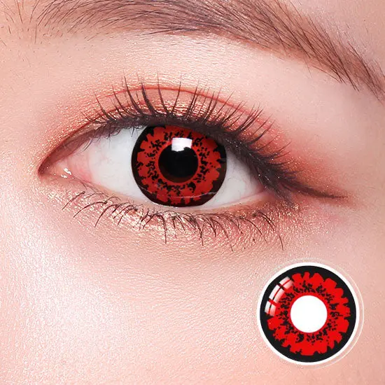 Ghoul Ken Red Anime Lens