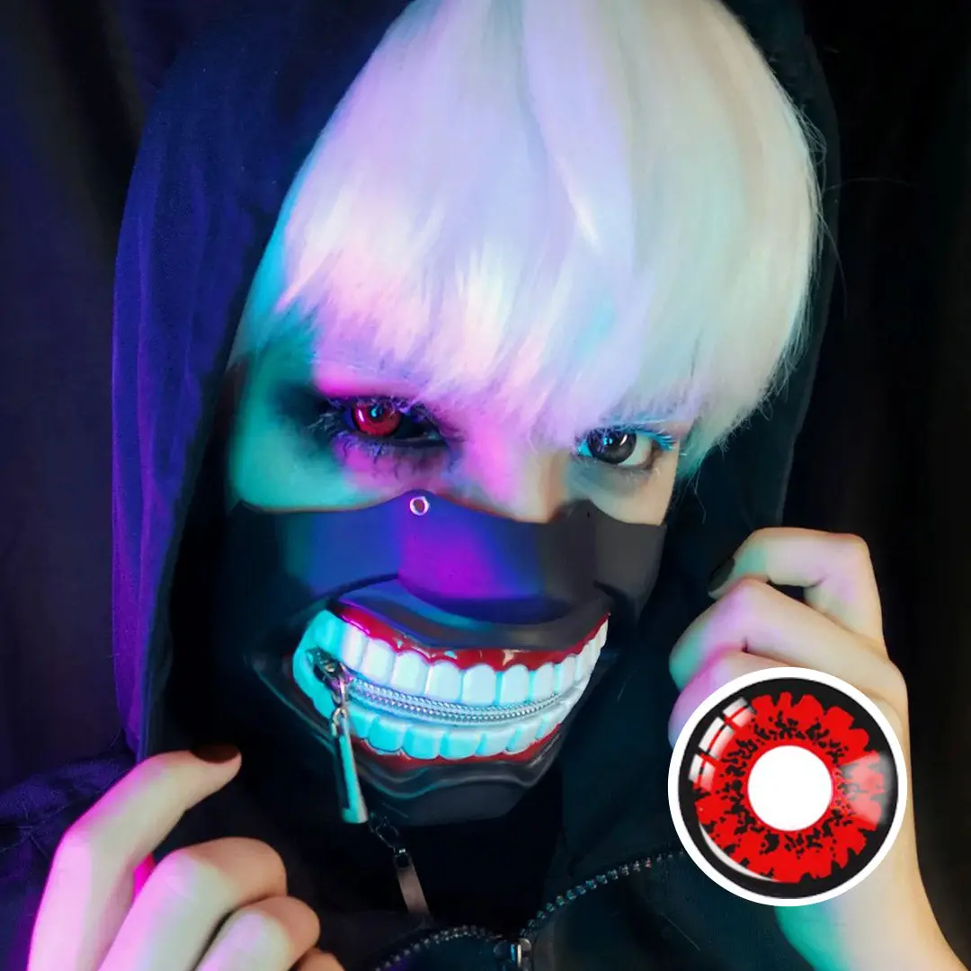 Ghoul Ken Red Anime Lens - Image 3