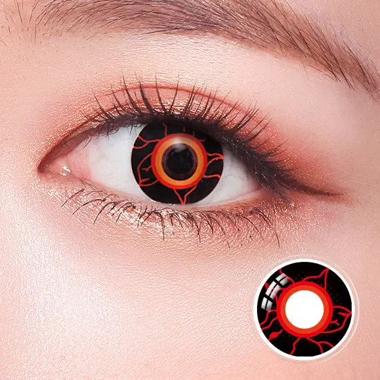 Ghoul Red Eclipse Anime Lens