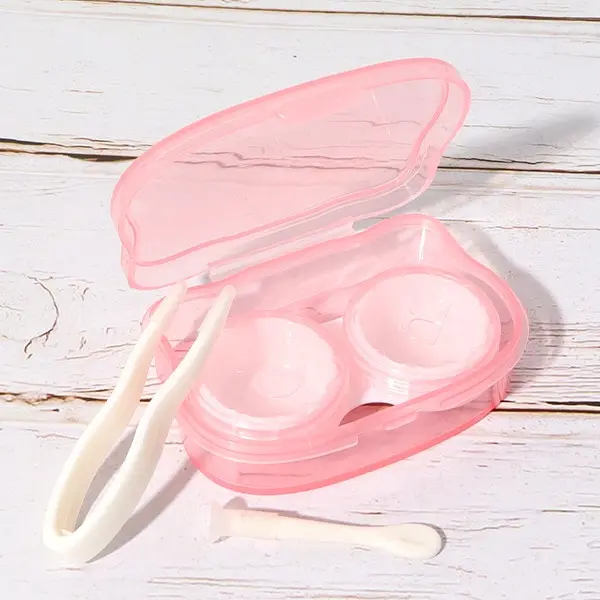 Jelly Contact Lens Case (Pink) - Image 2