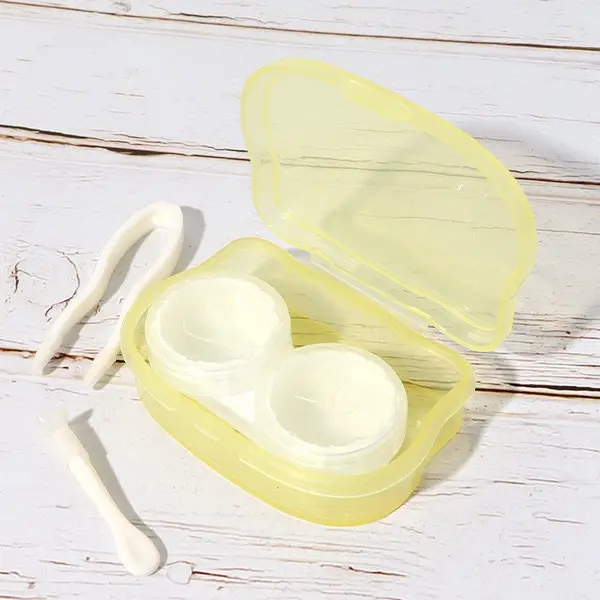 Jelly Contact Lens Case (Yellow) - Image 2