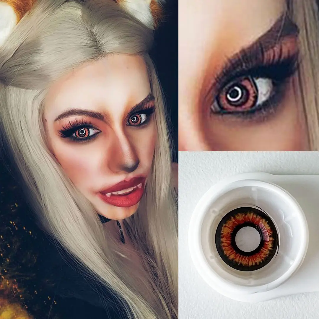 New Twilight Orange Horror Lens - Image 3