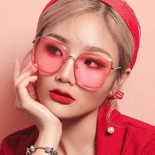 VEU Charmine Sunglasses 0013 63 Pink - Image 4