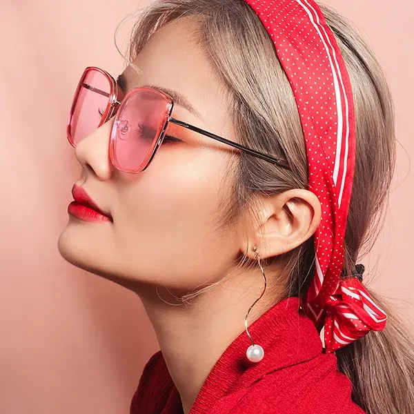 VEU Charmine Sunglasses 0013 63 Pink - Image 5