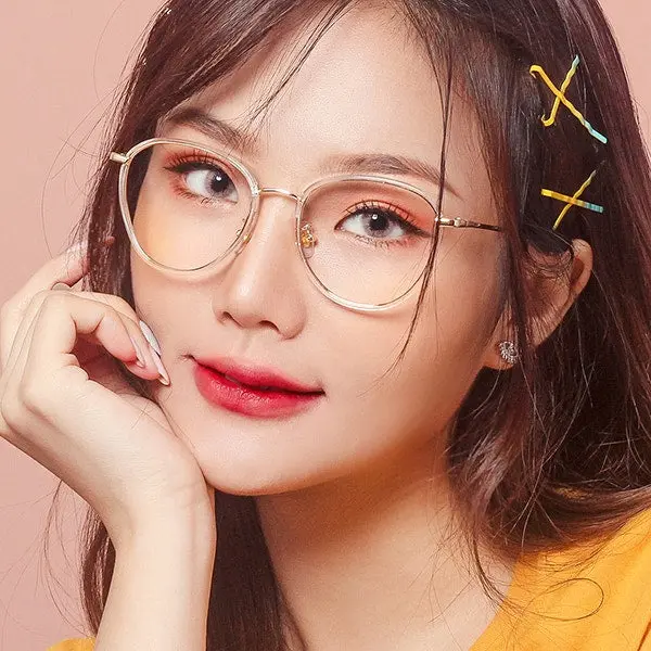 VEU Chora Eyeglasses 0081 54 Gold - Image 5