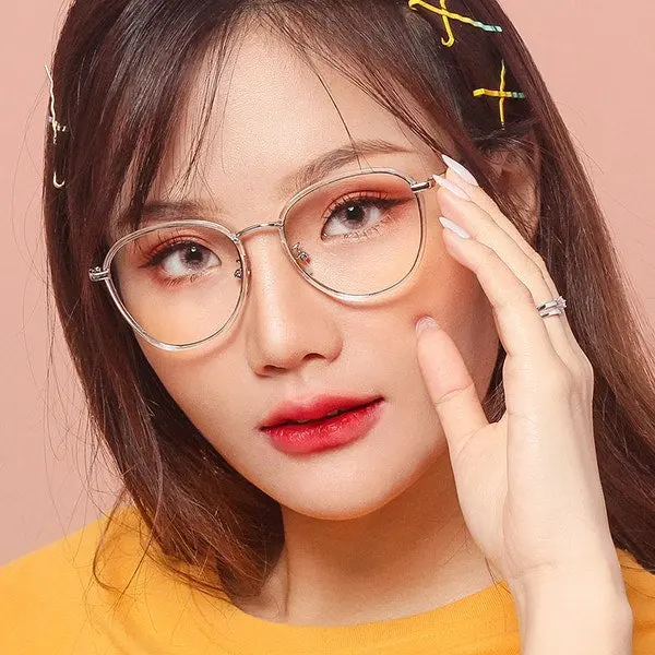 VEU Chora Eyeglasses 0083 54 Silver - Image 4