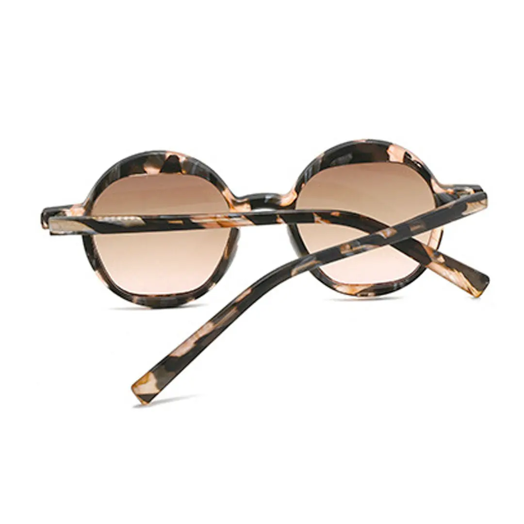 VEU Petals Sunglasses 0121 46 Brown Pink - Image 3
